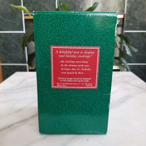 Hallmark Snowman Stocking Hanger - Picture 5 of 9